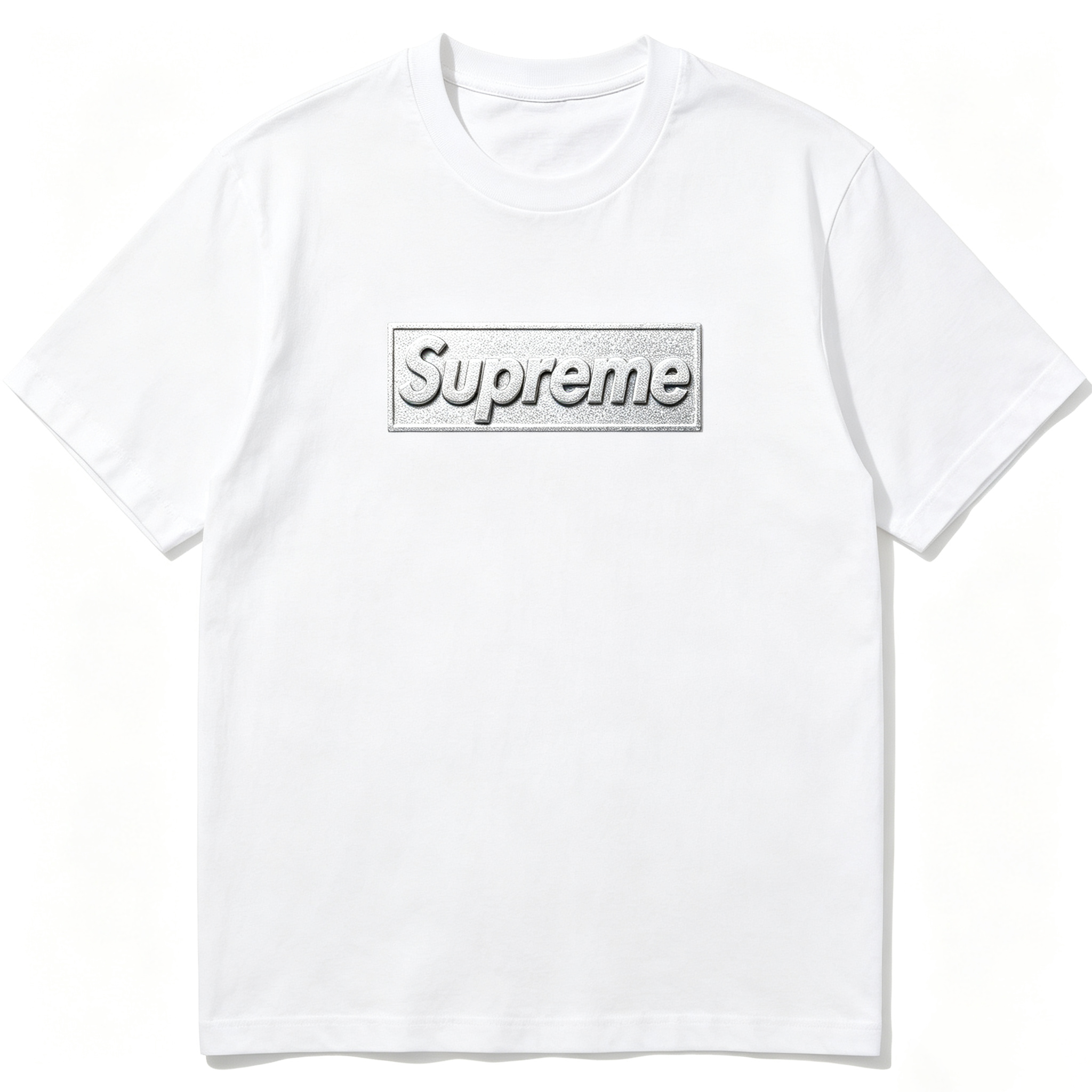 SUPREME Kaos Logo Seri Huruf, Unisex 'COD'