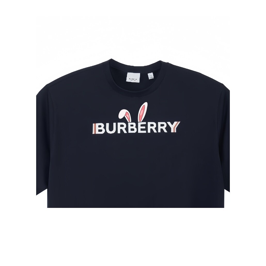 Burberry Kaos Logo Seri Huruf, Unisex, COD '"B-21