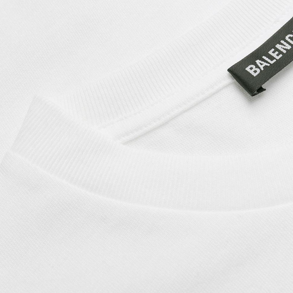 Kaos Pendek Balenciaga dengan Motif Gambar/Cetak, Cocok untuk Pria dan Wanita -BL-42