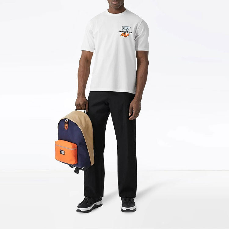 Burberry Kaos Logo Seri Huruf, Unisex, COD '"B-53