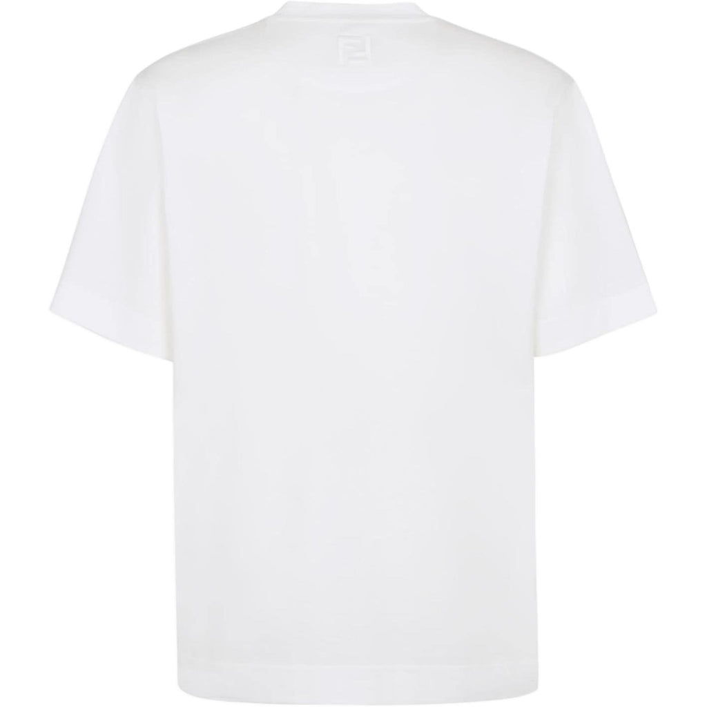 Kaos Pendek FENDI dengan Motif Gambar/Cetak, Cocok untuk Pria dan WanitaF-23