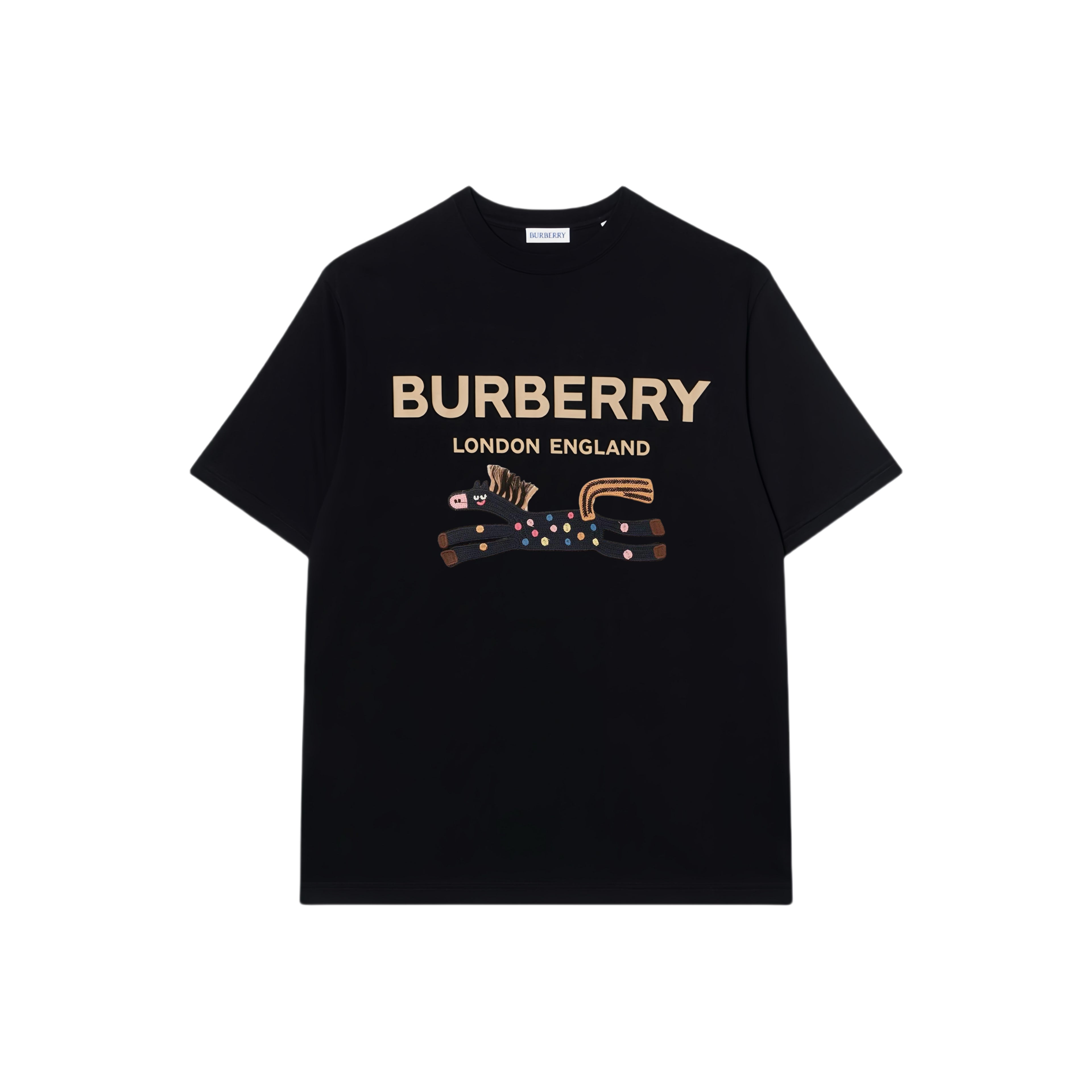 Burberry Kaos Logo Seri Huruf, Unisex, COD '"B-63