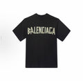 BALENCIAGA Kaos Logo Seri Huruf, Unisex,  '"COD'" BA-3