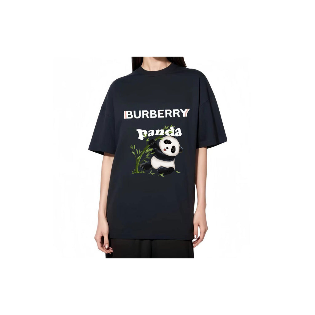 Burberry Kaos Logo Seri Huruf, Unisex, COD '"B-26