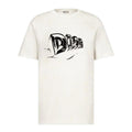 Kaos Pendek DIOR dengan Motif Gambar/Cetak, Cocok untuk Pria dan Wanita  -D-07