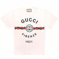 GUCCI Kaos Logo Seri Huruf, Unisex, COD '"    '"  G-33