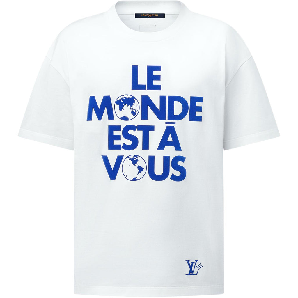 LV Kaos Logo Seri Huruf, Unisex, COD '-L-07