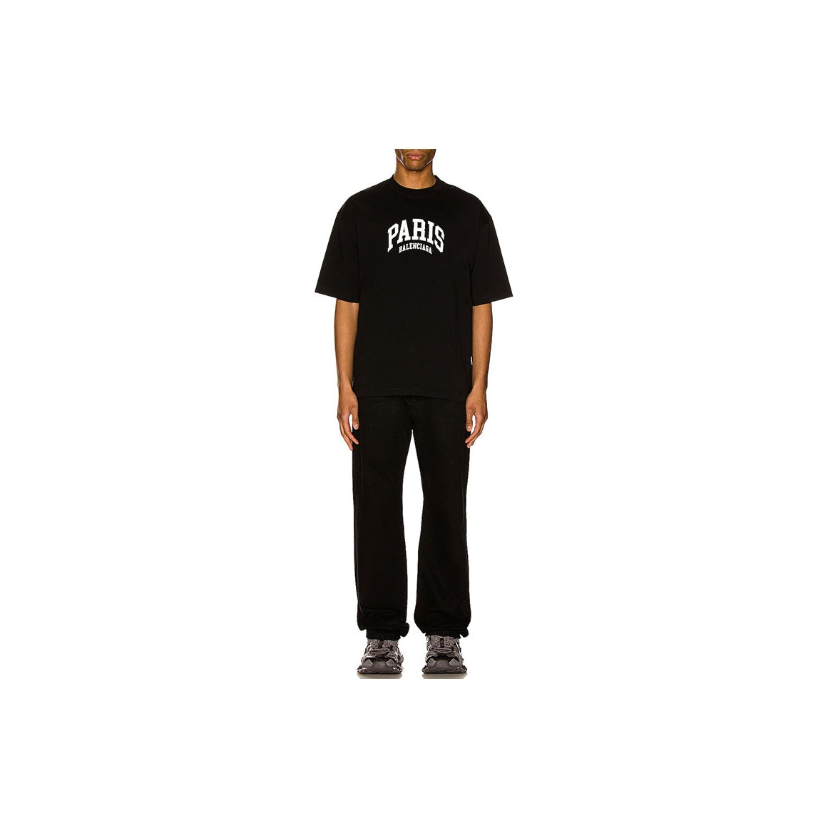 Kaos Pendek Balenciaga dengan Motif Gambar/Cetak, Cocok untuk Pria dan Wanita -BL-34