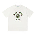 A BATHING APE Kaos Logo Seri Huruf, Unisex '"COD '"  AP-203