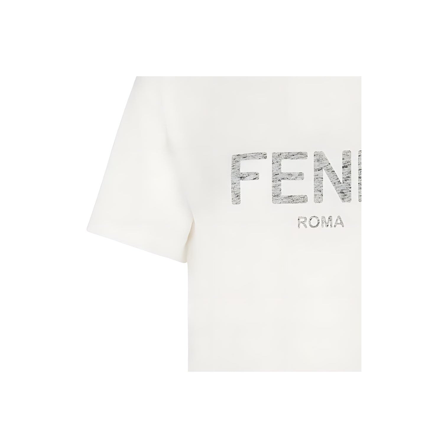 Kaos Pendek FENDI dengan Motif Gambar/Cetak, Cocok untuk Pria dan WanitaF-08