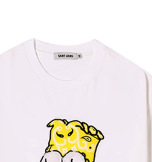 LV Kaos Logo Seri Huruf, Unisex, COD '-L-25