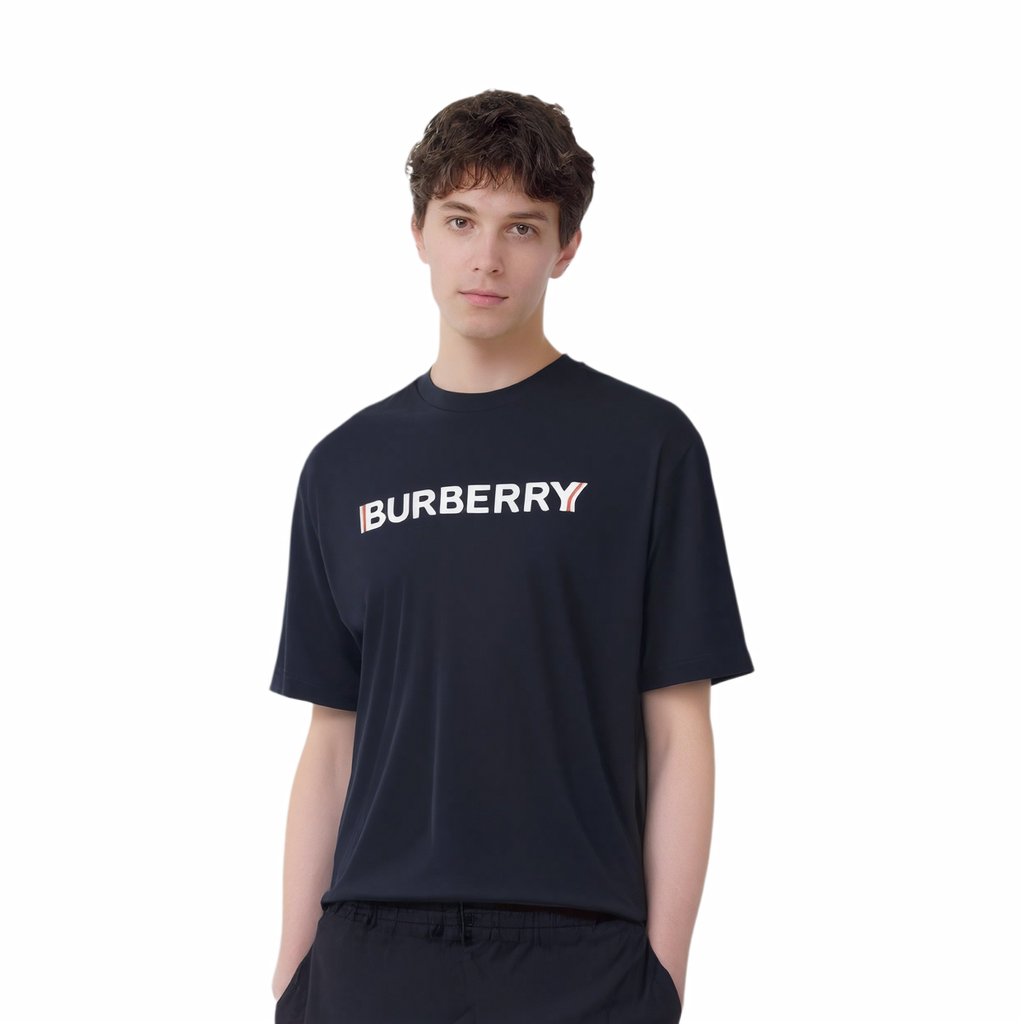 Burberry Kaos Logo Seri Huruf, Unisex, COD '"B-31