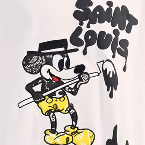 LV Kaos Logo Seri Huruf, Unisex, COD '-L-33