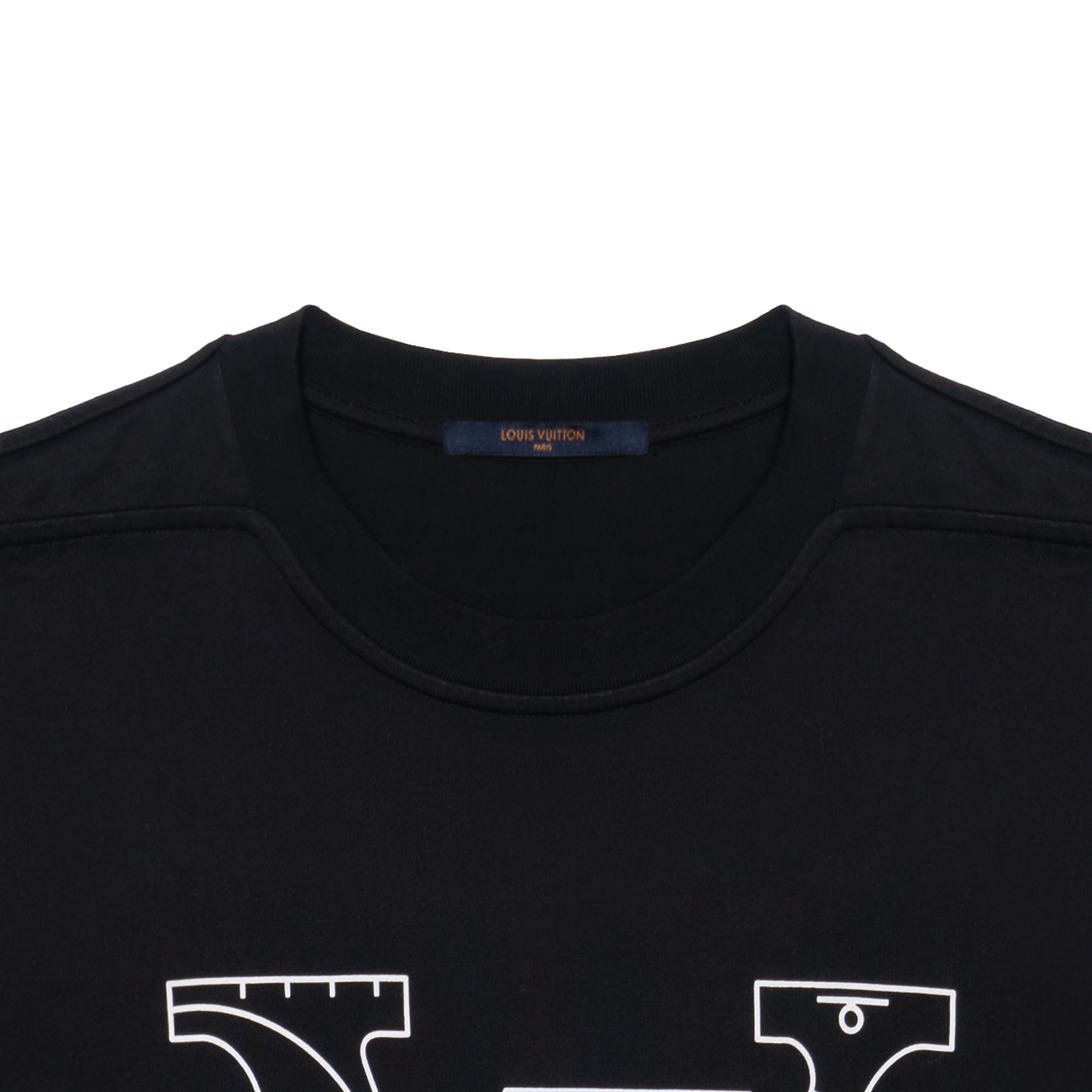 LV Kaos Logo Seri Huruf, Unisex, COD '-L-21