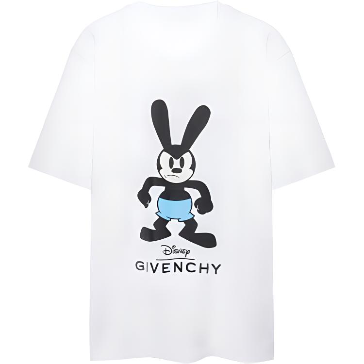 Kaos Givenchy Bermotif, Unisex -J-43