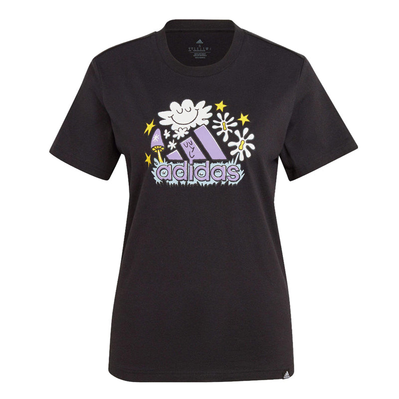 adidas Kaos Logo Seri Huruf, Unisex, COD '" AD-20