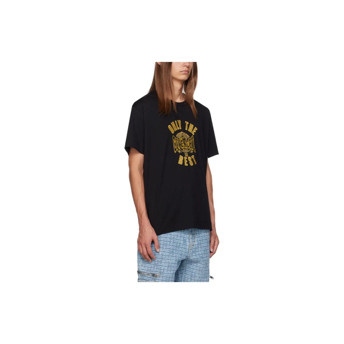 Kaos Givenchy Bermotif, Unisex -J-25