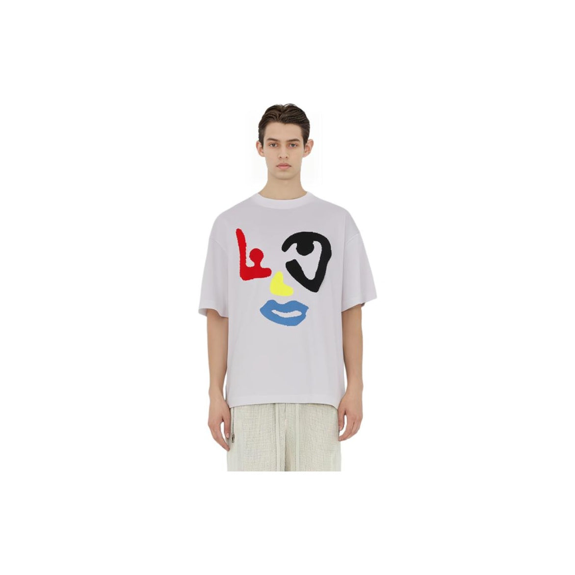 LV Kaos Logo Seri Huruf, Unisex, COD '-L-15