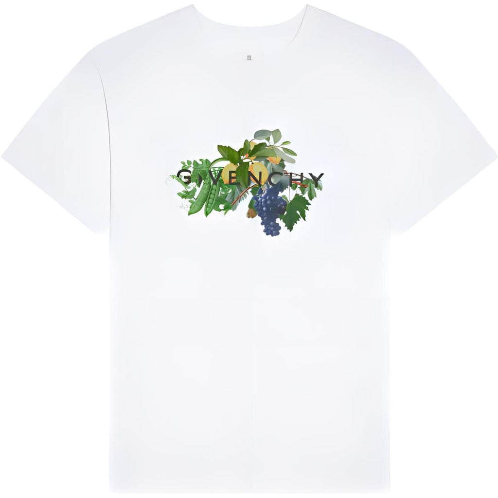 Kaos Givenchy Bermotif, Unisex -J-23