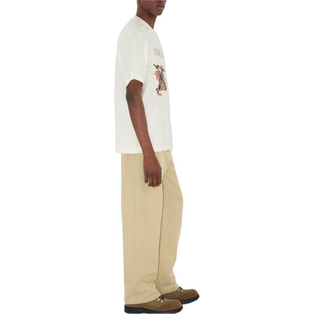 Burberry Kaos Logo Seri Huruf, Unisex, COD '"B-01