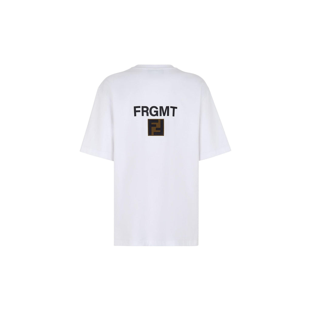 Kaos Pendek FENDI dengan Motif Gambar/Cetak, Cocok untuk Pria dan WanitaF-16